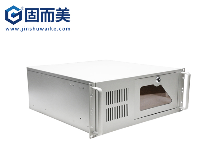 4u服務器機箱,標準u型機箱,工控機箱定制加工,支持ATX主板7個全高直插槽帶鎖安全門設計,鈑金加工